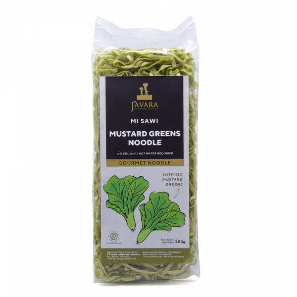 Javara Mustard Greens Noodle - Mi Sawi 200g
