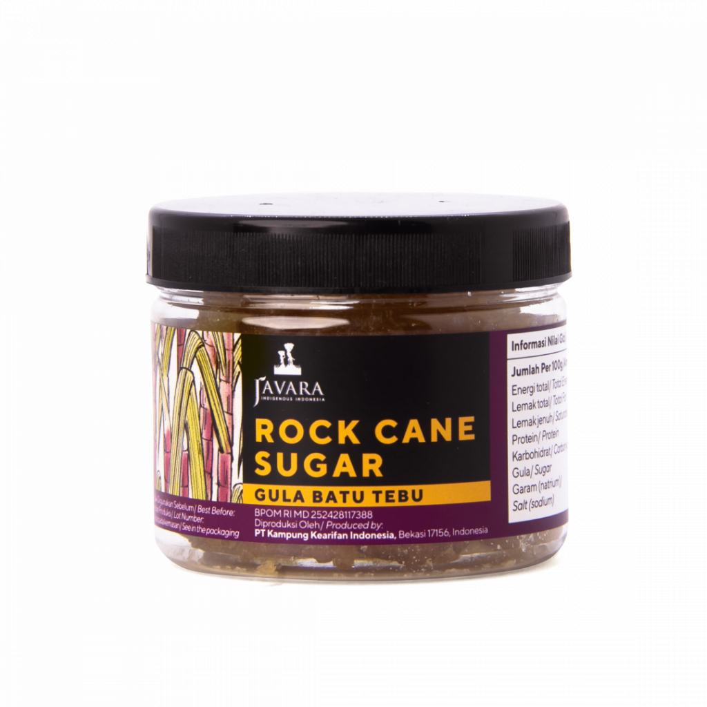 Rock Cane Sugar - PET Jar 250g