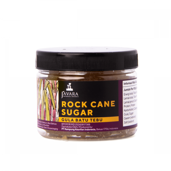 Rock Cane Sugar - PET Jar 250g
